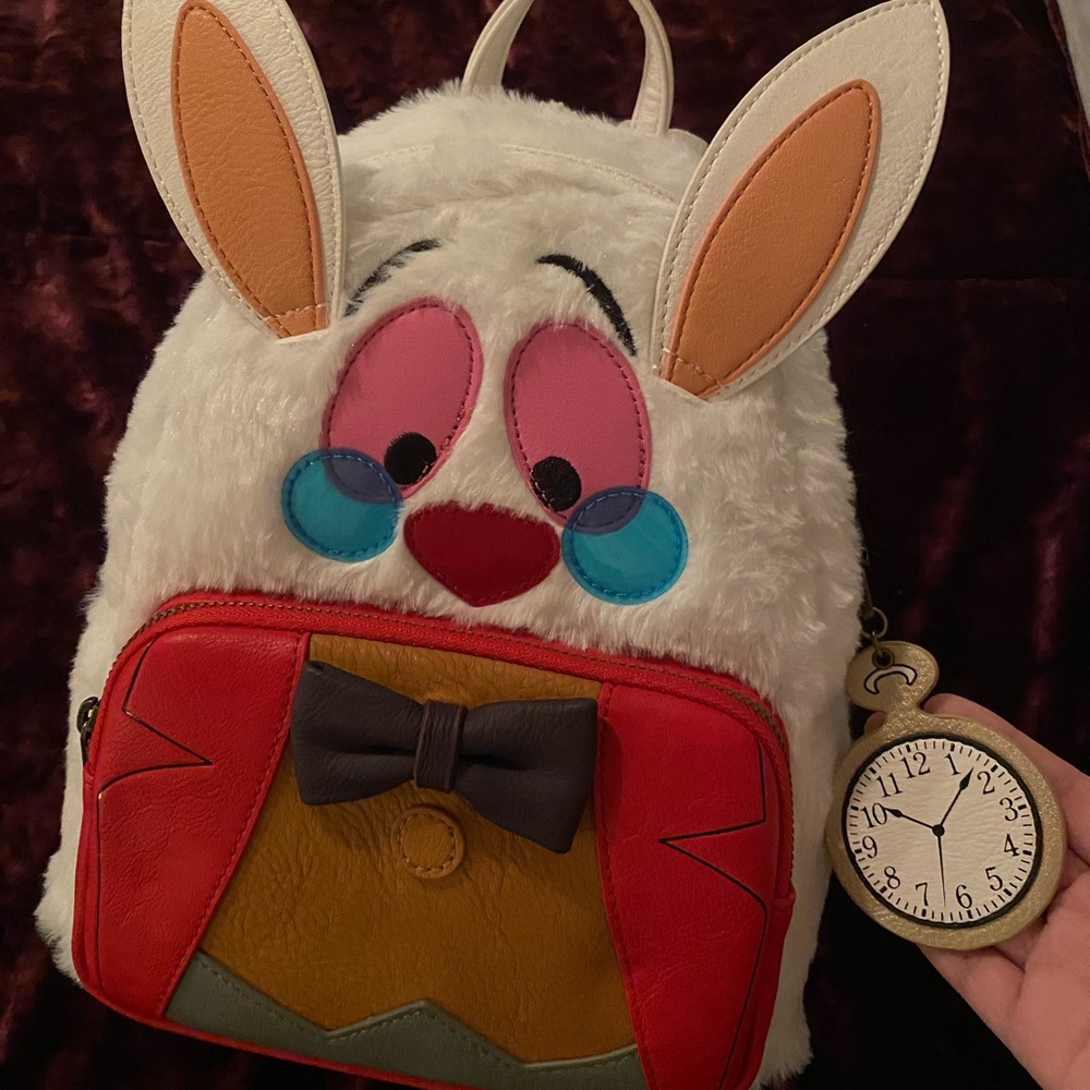 White rabbit loungefly